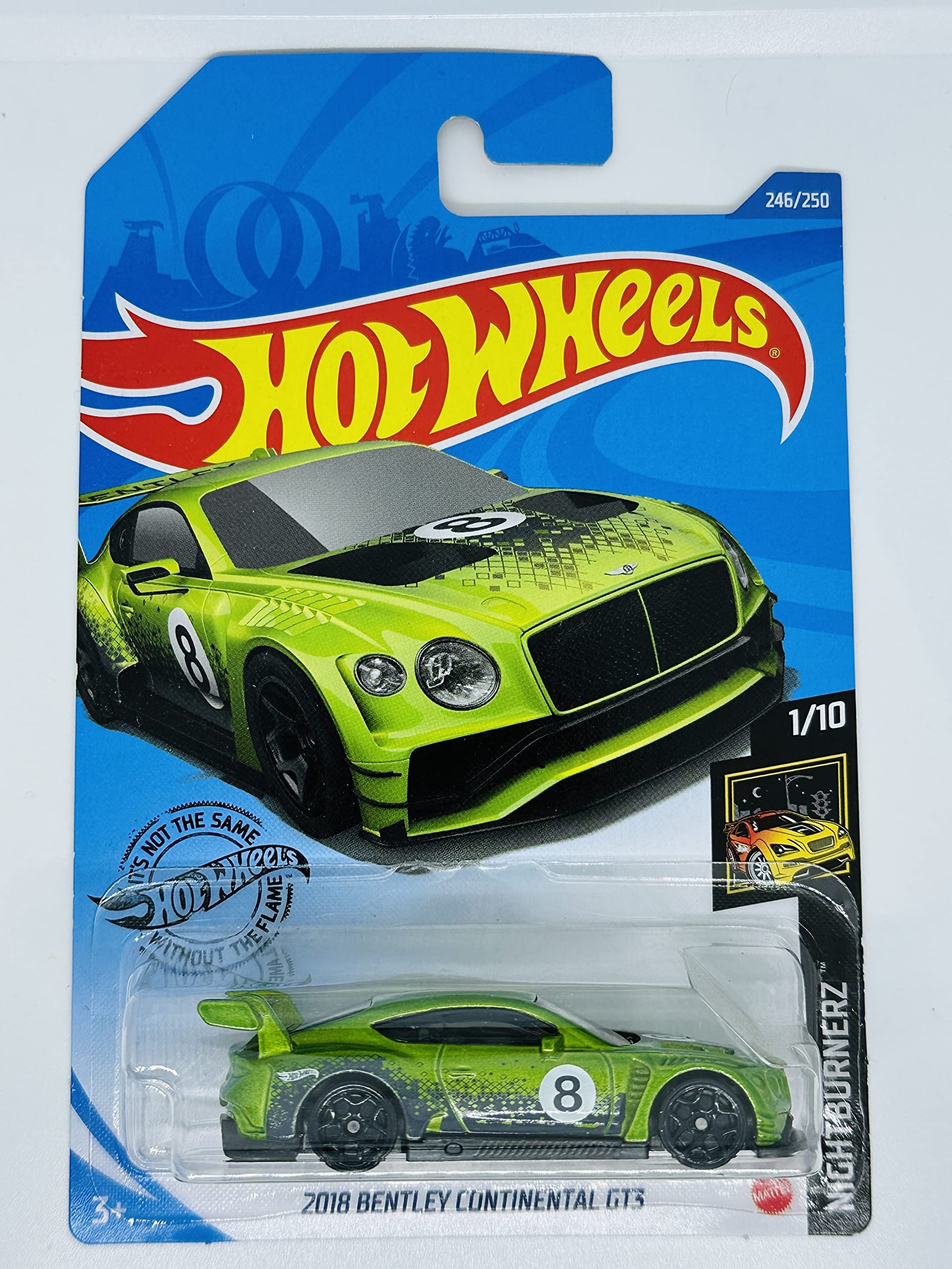 Amazon.com: Hot Wheels - 2018 Bentley Continental GT3 - Green